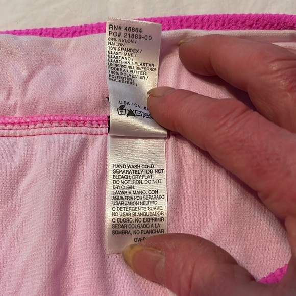 VYB Vibrant Pink Textured Bikini Bottom by RAJ - Picture 5 of 5